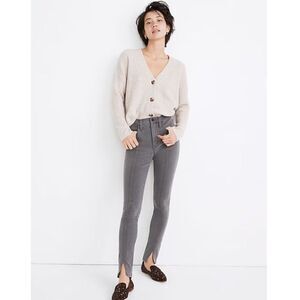 Madewell Tall 10" High-Rise Roadtripper Jeans in Carlin Wash: Slit-Front Edition